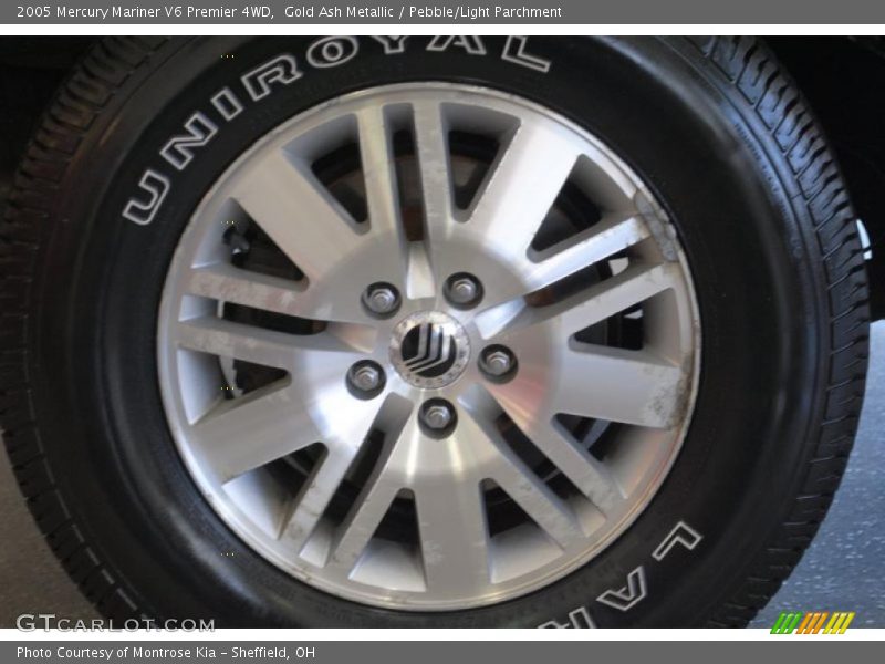 Gold Ash Metallic / Pebble/Light Parchment 2005 Mercury Mariner V6 Premier 4WD