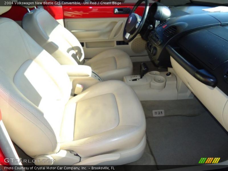  2004 New Beetle GLS Convertible Cream Beige Interior