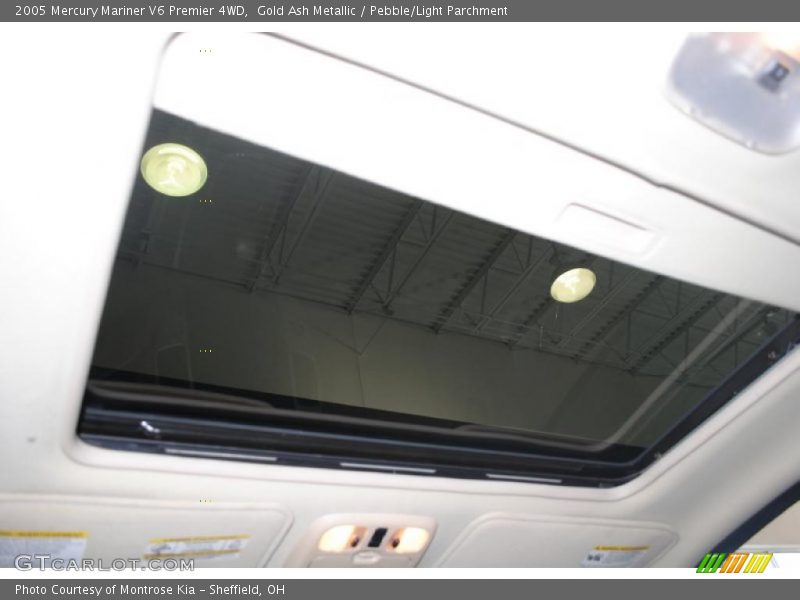 Gold Ash Metallic / Pebble/Light Parchment 2005 Mercury Mariner V6 Premier 4WD