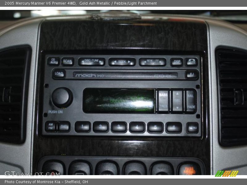 Gold Ash Metallic / Pebble/Light Parchment 2005 Mercury Mariner V6 Premier 4WD