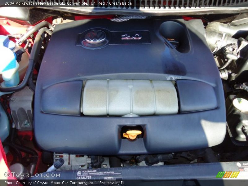  2004 New Beetle GLS Convertible Engine - 2.0 Liter SOHC 8-Valve 4 Cylinder