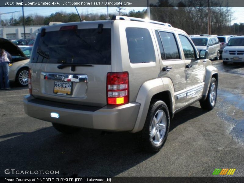 Light Sandstone Pearl / Dark Slate Gray 2010 Jeep Liberty Limited 4x4