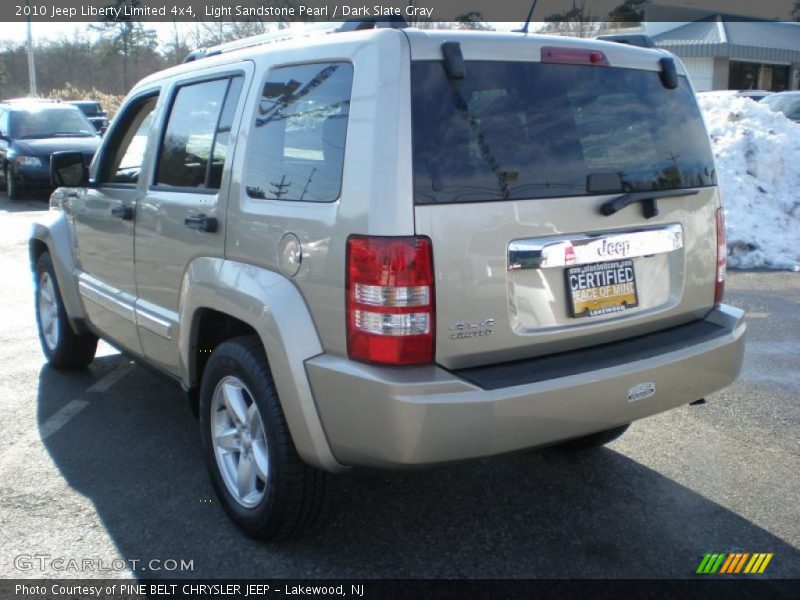 Light Sandstone Pearl / Dark Slate Gray 2010 Jeep Liberty Limited 4x4