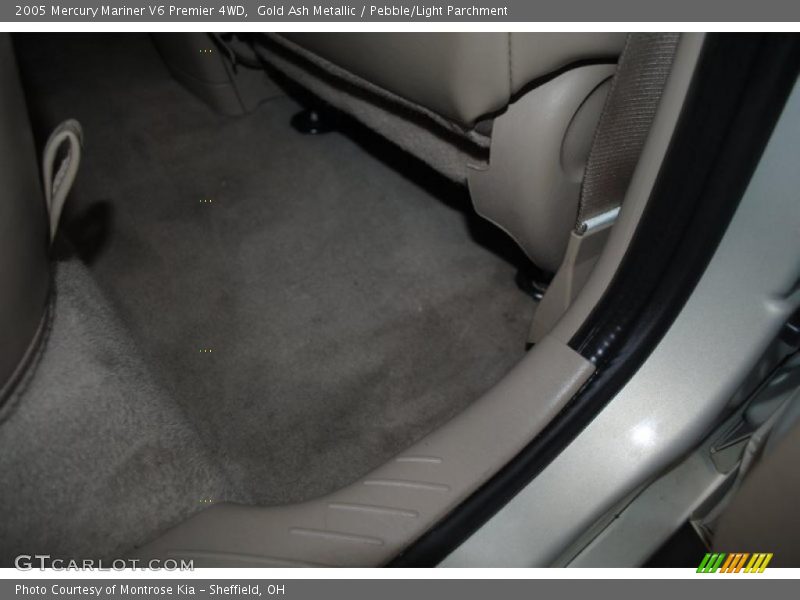 Gold Ash Metallic / Pebble/Light Parchment 2005 Mercury Mariner V6 Premier 4WD