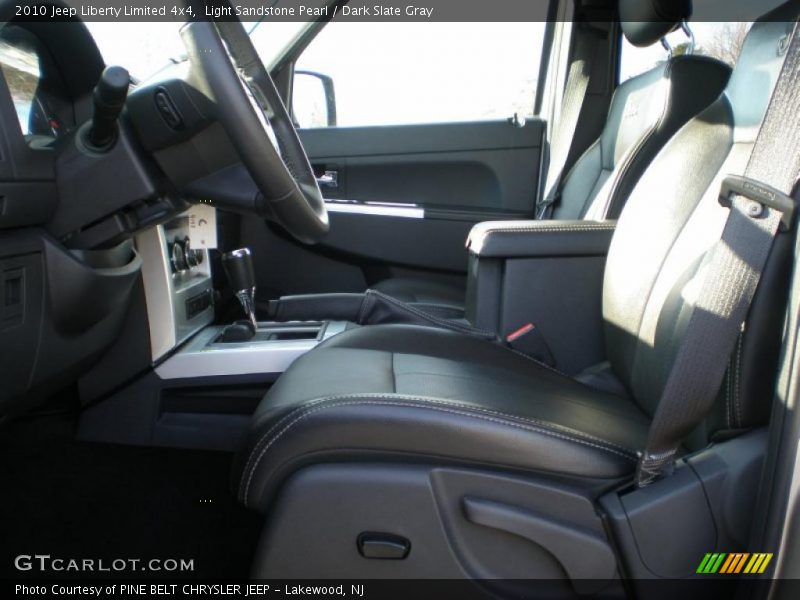 Light Sandstone Pearl / Dark Slate Gray 2010 Jeep Liberty Limited 4x4