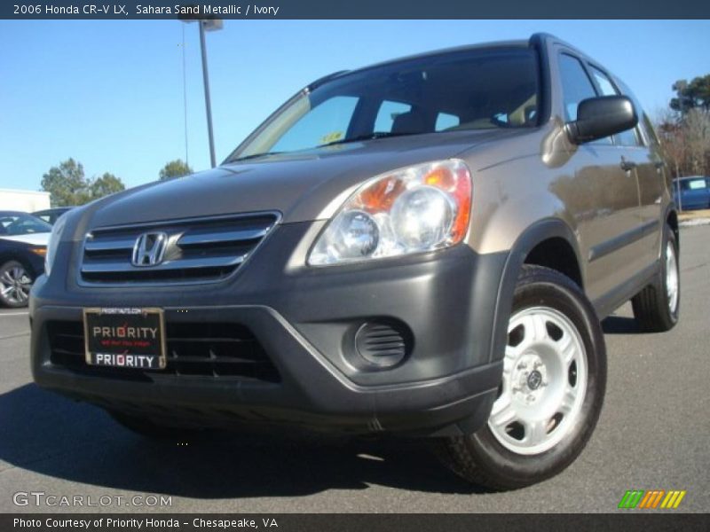 Sahara Sand Metallic / Ivory 2006 Honda CR-V LX