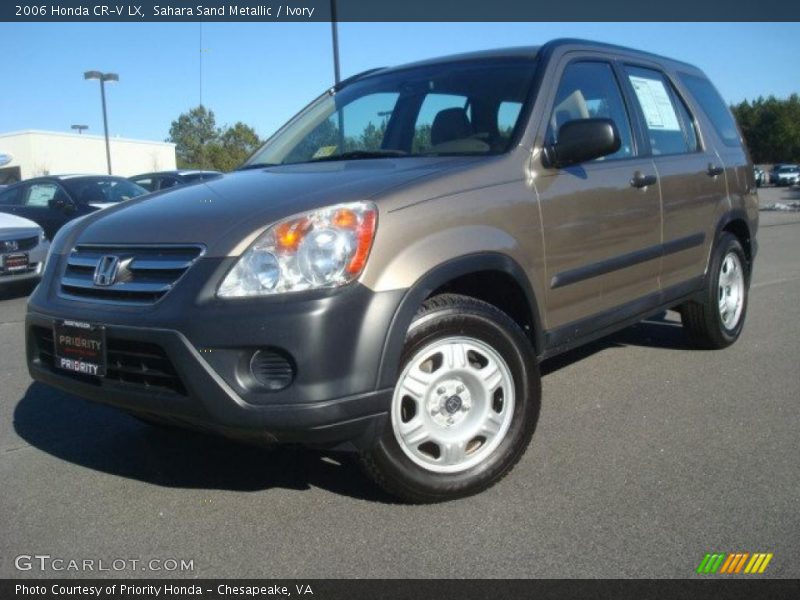 Sahara Sand Metallic / Ivory 2006 Honda CR-V LX