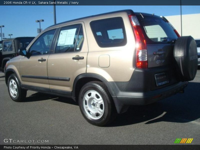 Sahara Sand Metallic / Ivory 2006 Honda CR-V LX