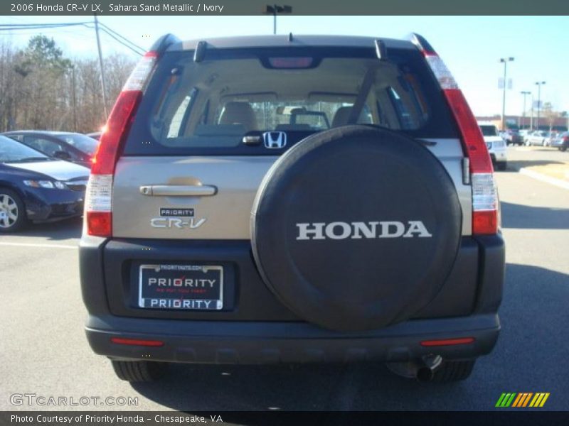 Sahara Sand Metallic / Ivory 2006 Honda CR-V LX