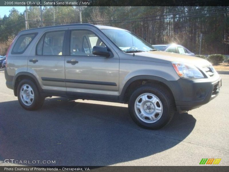 Sahara Sand Metallic / Ivory 2006 Honda CR-V LX