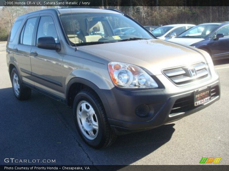 Sahara Sand Metallic / Ivory 2006 Honda CR-V LX