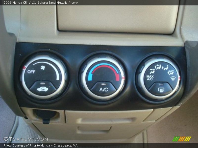 Sahara Sand Metallic / Ivory 2006 Honda CR-V LX