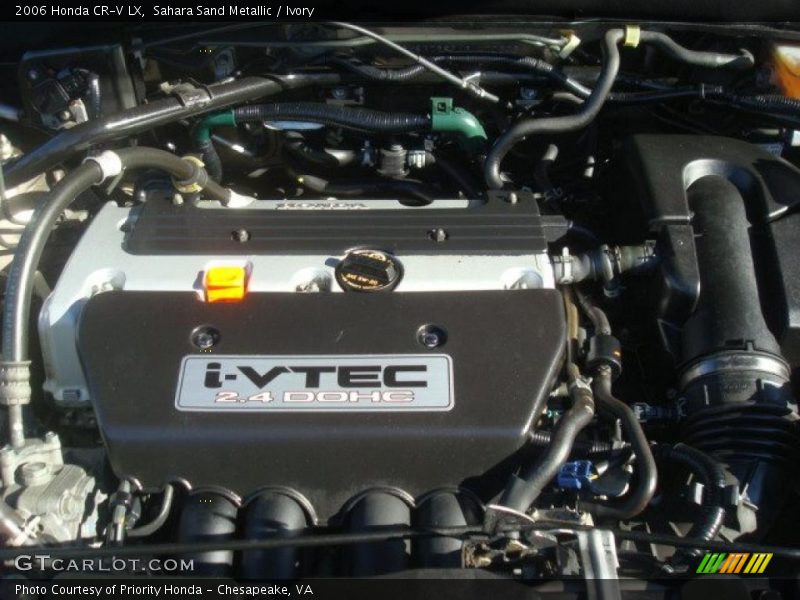  2006 CR-V LX Engine - 2.4 Liter DOHC 16-Valve i-VTEC 4 Cylinder