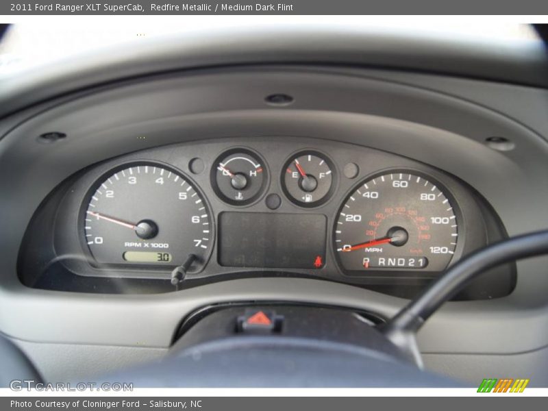  2011 Ranger XLT SuperCab XLT SuperCab Gauges