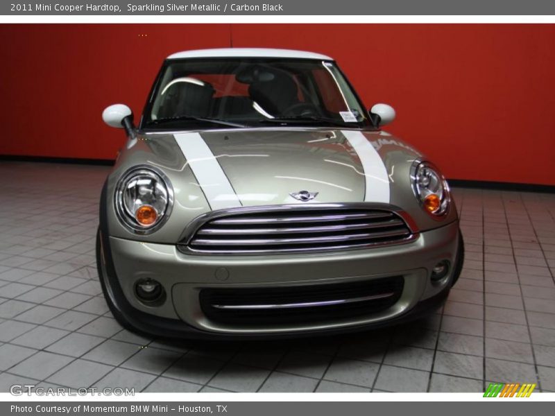 Sparkling Silver Metallic / Carbon Black 2011 Mini Cooper Hardtop