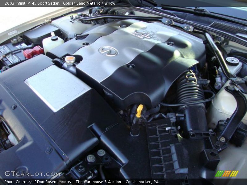  2003 M 45 Sport Sedan Engine - 4.5 Liter DOHC 32-Valve V8