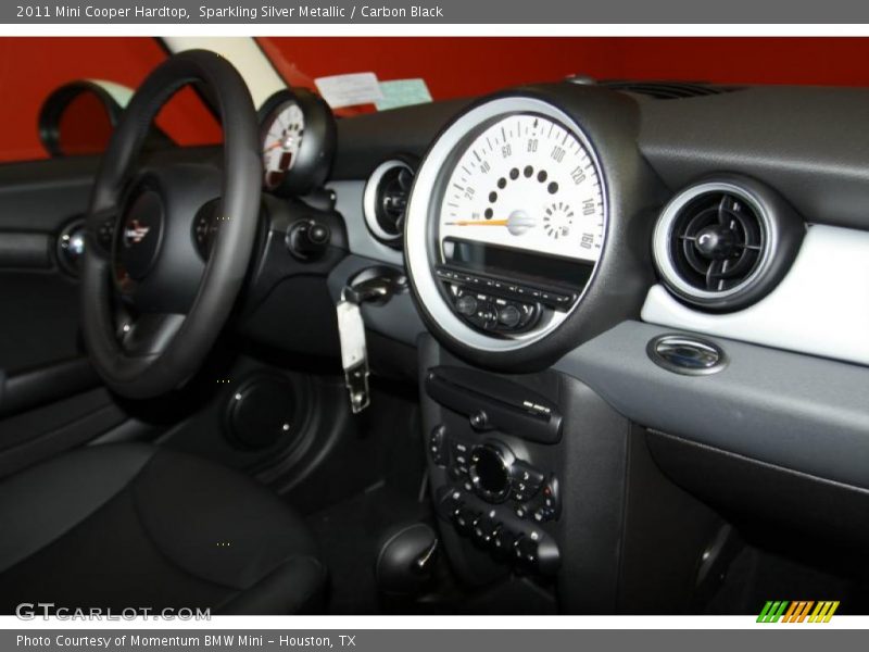 Sparkling Silver Metallic / Carbon Black 2011 Mini Cooper Hardtop