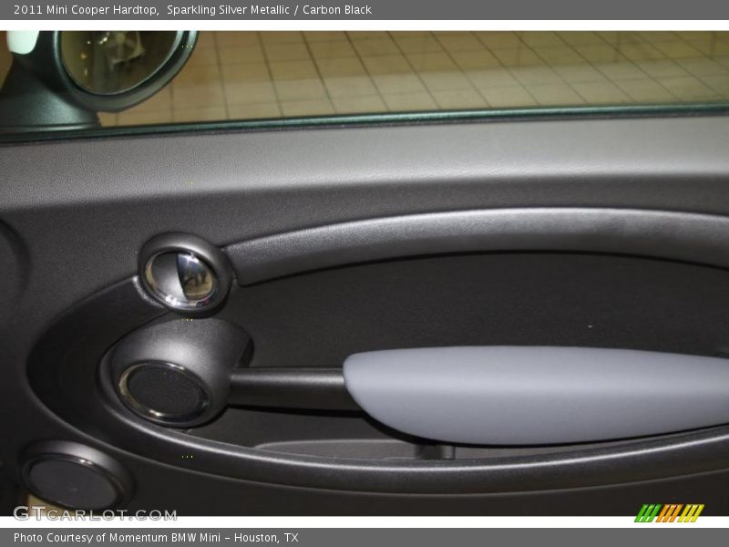 Sparkling Silver Metallic / Carbon Black 2011 Mini Cooper Hardtop