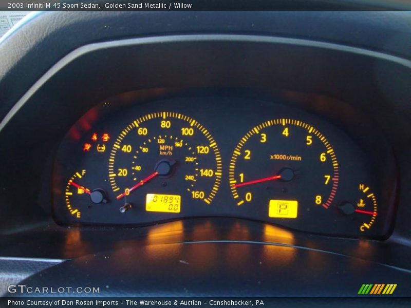  2003 M 45 Sport Sedan 45 Sport Sedan Gauges