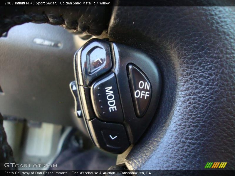 Controls of 2003 M 45 Sport Sedan