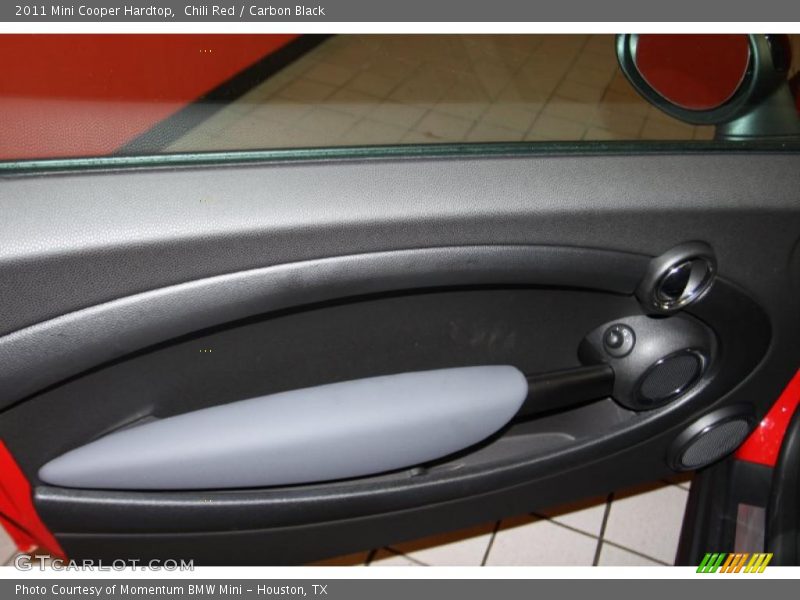 Chili Red / Carbon Black 2011 Mini Cooper Hardtop