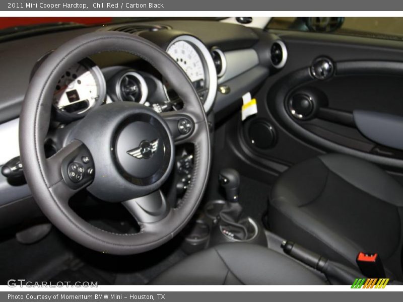 Chili Red / Carbon Black 2011 Mini Cooper Hardtop