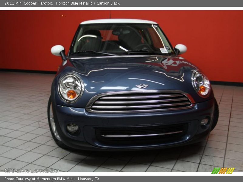 Horizon Blue Metallic / Carbon Black 2011 Mini Cooper Hardtop