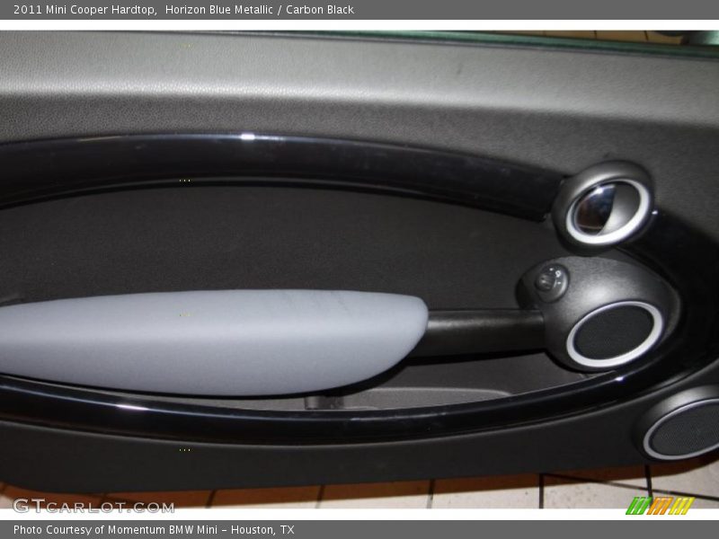 Horizon Blue Metallic / Carbon Black 2011 Mini Cooper Hardtop