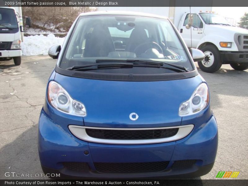 Blue Metallic / Design Black 2009 Smart fortwo passion coupe