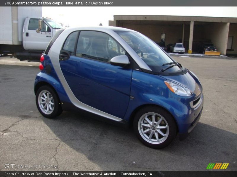  2009 fortwo passion coupe Blue Metallic
