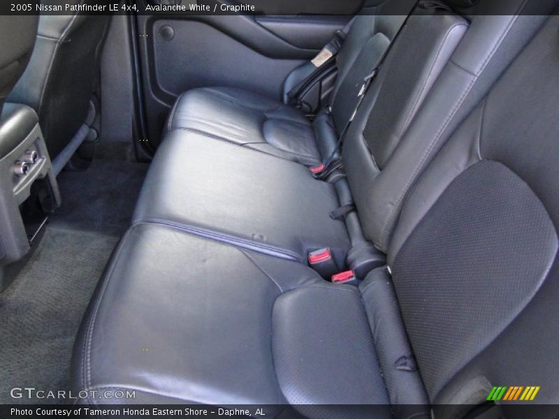 Avalanche White / Graphite 2005 Nissan Pathfinder LE 4x4