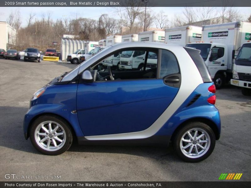  2009 fortwo passion coupe Blue Metallic