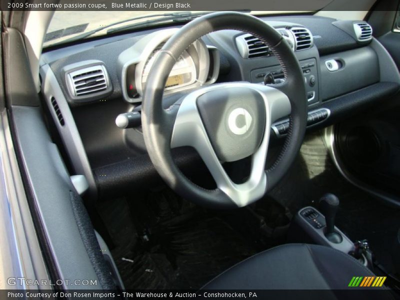 Blue Metallic / Design Black 2009 Smart fortwo passion coupe