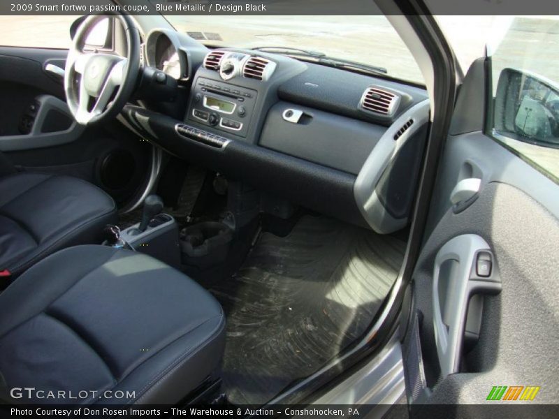 Blue Metallic / Design Black 2009 Smart fortwo passion coupe