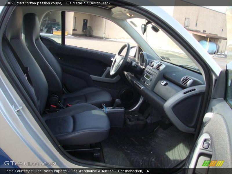 Blue Metallic / Design Black 2009 Smart fortwo passion coupe