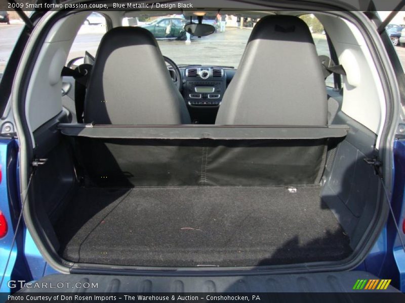  2009 fortwo passion coupe Trunk