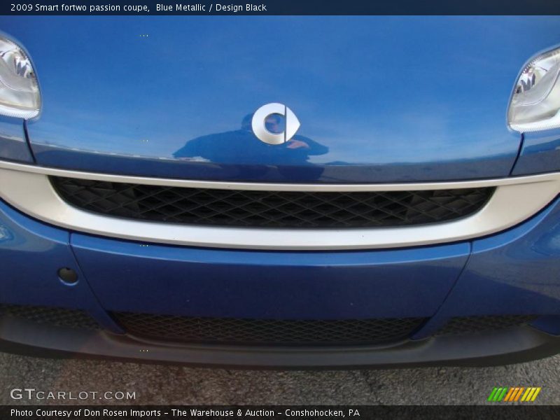 Blue Metallic / Design Black 2009 Smart fortwo passion coupe