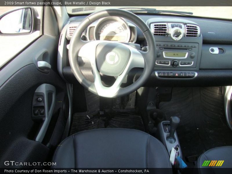 Blue Metallic / Design Black 2009 Smart fortwo passion coupe