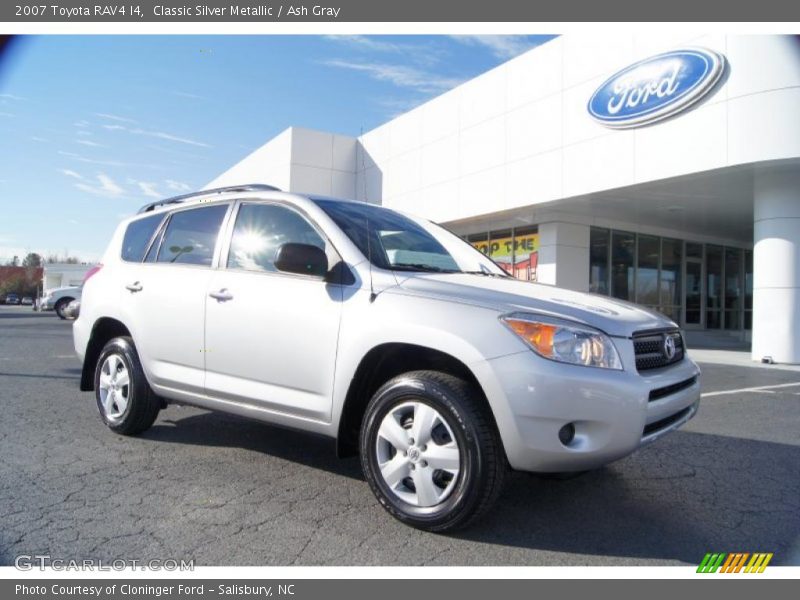 Classic Silver Metallic / Ash Gray 2007 Toyota RAV4 I4