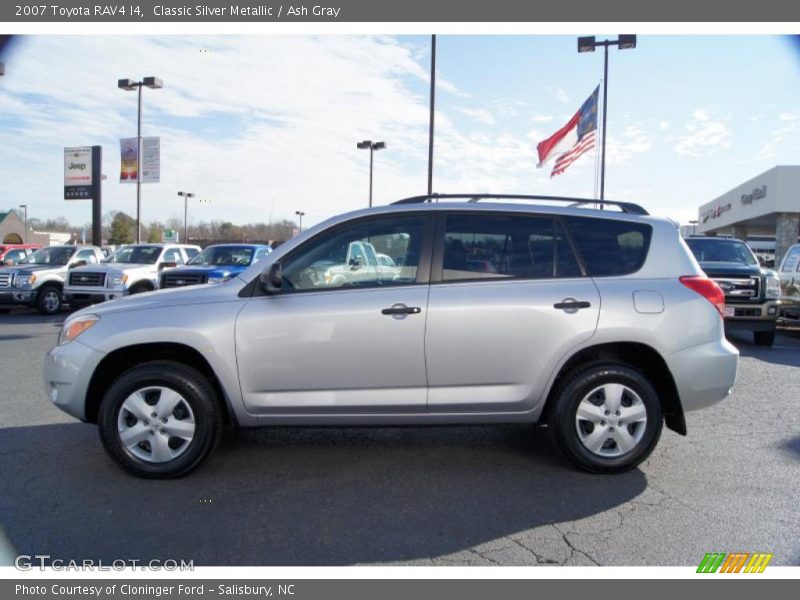 Classic Silver Metallic / Ash Gray 2007 Toyota RAV4 I4