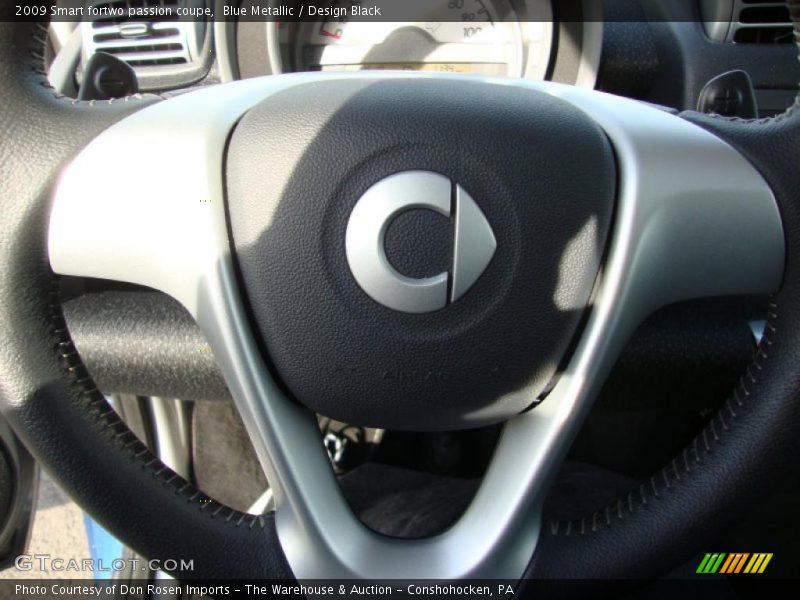 Blue Metallic / Design Black 2009 Smart fortwo passion coupe