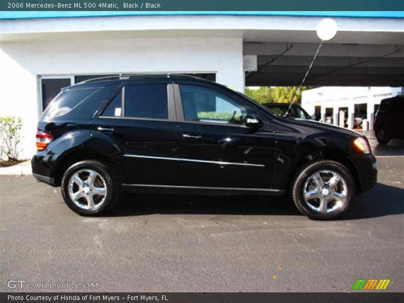 Black / Black 2006 Mercedes-Benz ML 500 4Matic