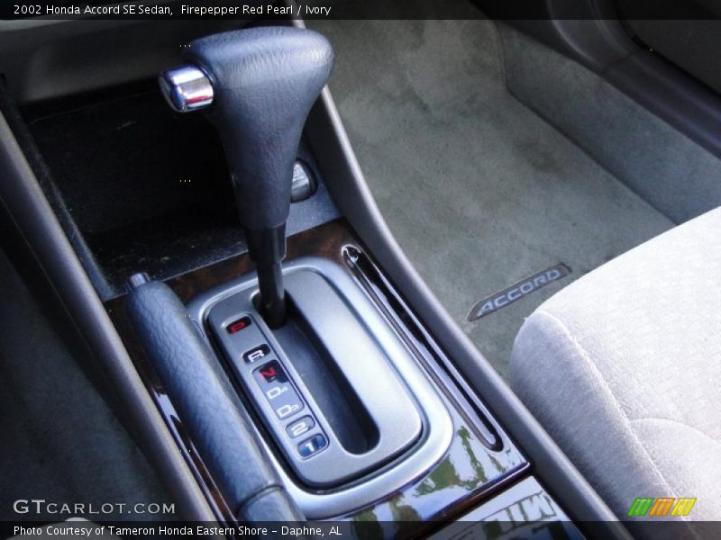  2002 Accord SE Sedan 4 Speed Automatic Shifter