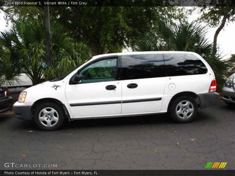 Vibrant White / Flint Grey 2004 Ford Freestar S