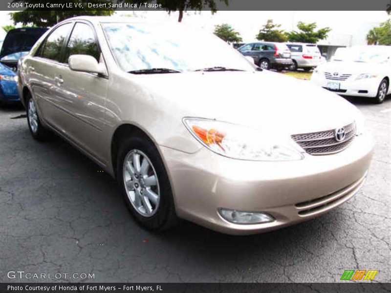 Desert Sand Mica / Taupe 2004 Toyota Camry LE V6