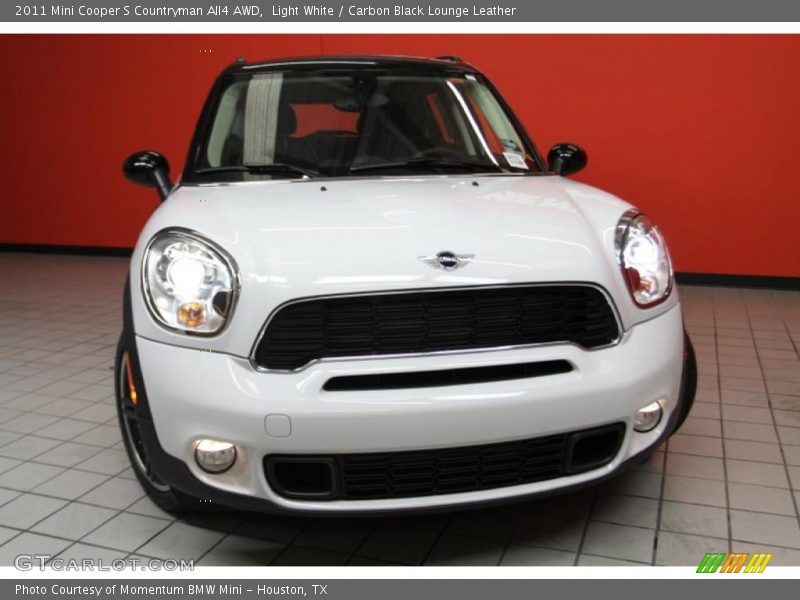 Light White / Carbon Black Lounge Leather 2011 Mini Cooper S Countryman All4 AWD