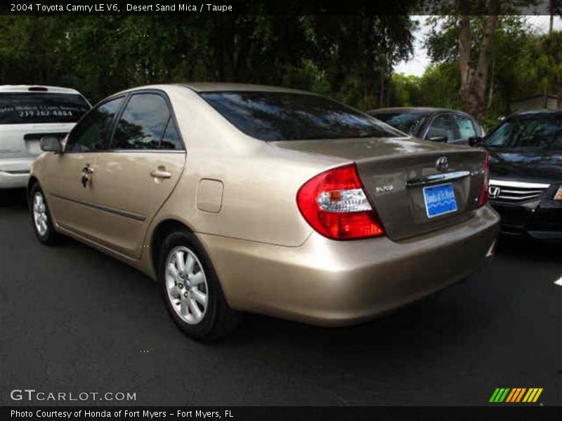 Desert Sand Mica / Taupe 2004 Toyota Camry LE V6