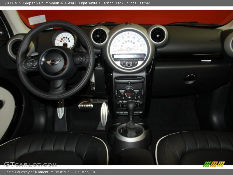 Light White / Carbon Black Lounge Leather 2011 Mini Cooper S Countryman All4 AWD