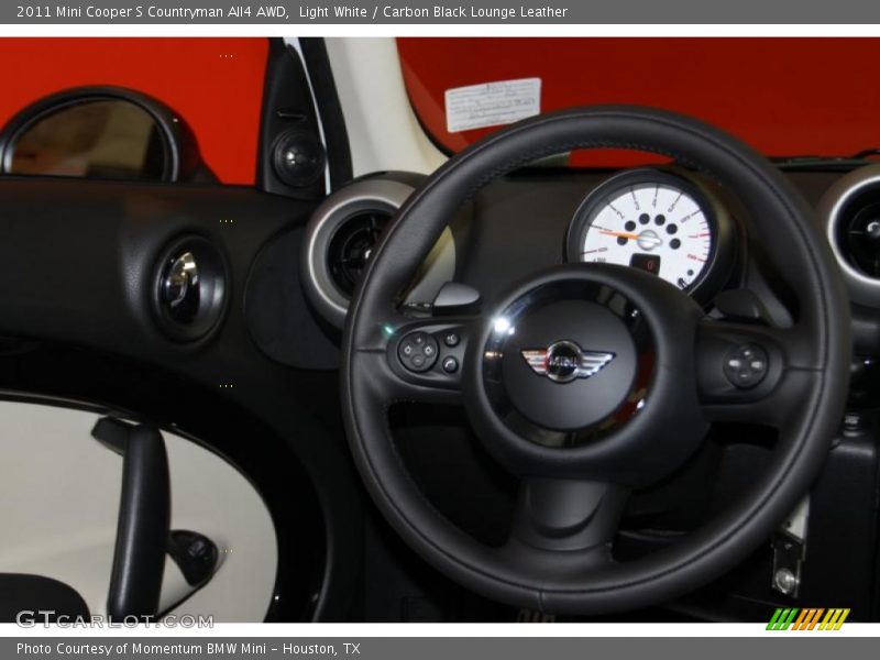  2011 Cooper S Countryman All4 AWD Steering Wheel