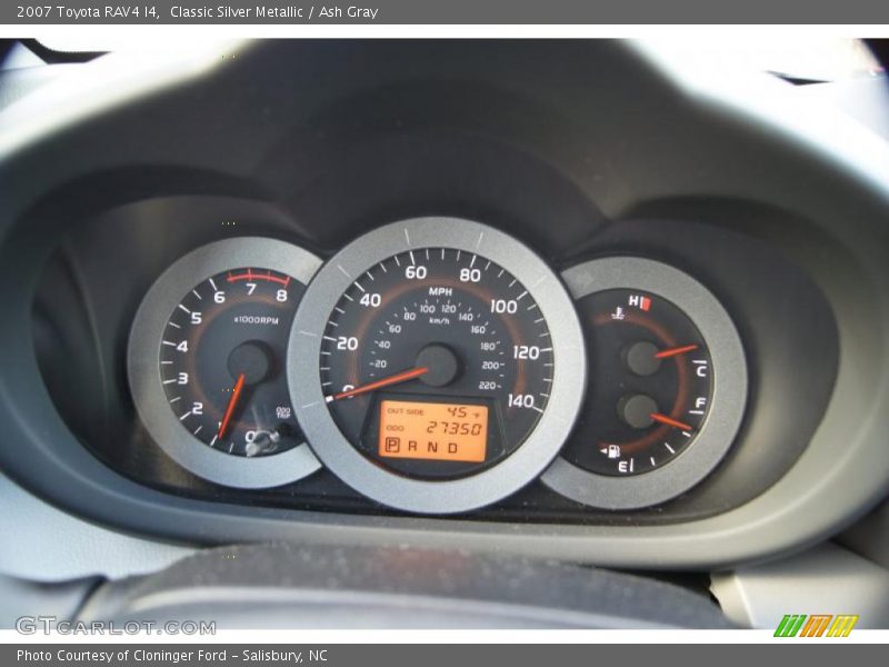 Classic Silver Metallic / Ash Gray 2007 Toyota RAV4 I4